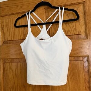 Fabletics White Tank Top